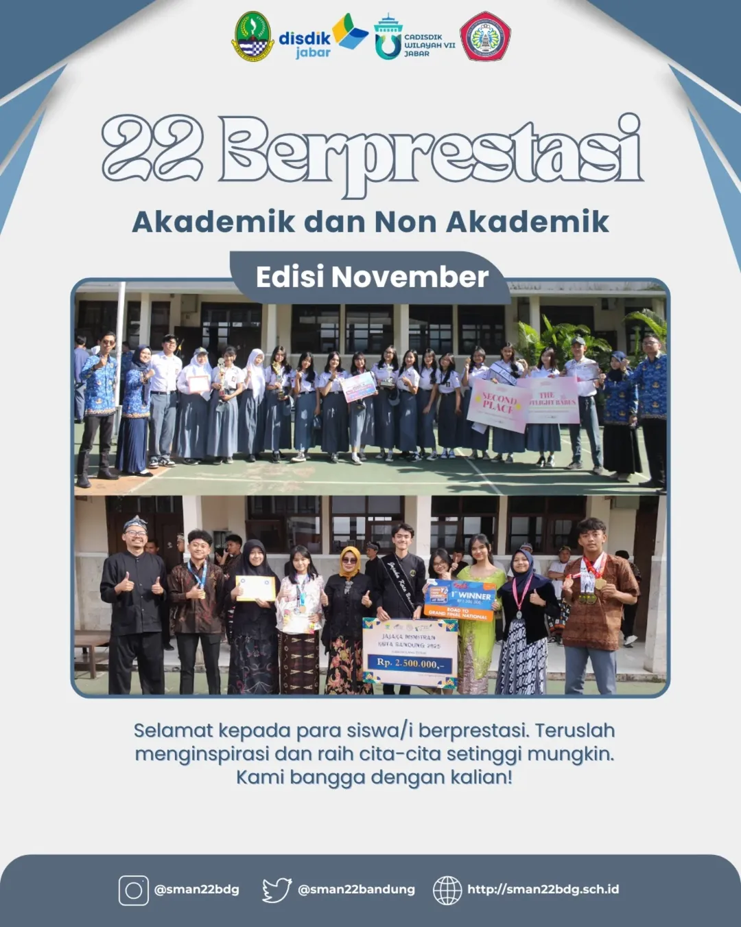 🏅 [22 Berprestasi Bulan November 2025] 🏆